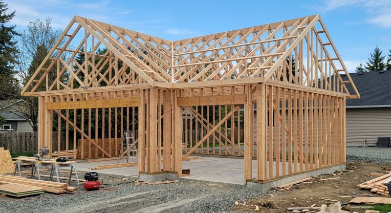 Attic Framing in Conroe, TX