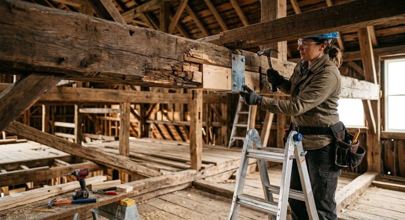 Basement Beam Repair in Kansas City, KS