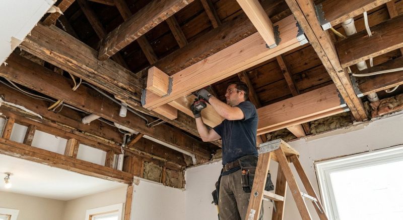 Basement Joist Repair in Kansas City, KS