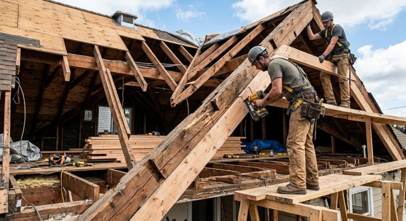 House Beam Repair in Kansas City, KS