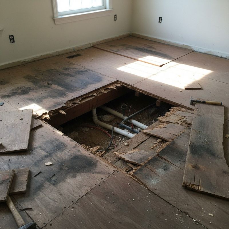 Plywood Subfloor Repair in Kansas City, KS