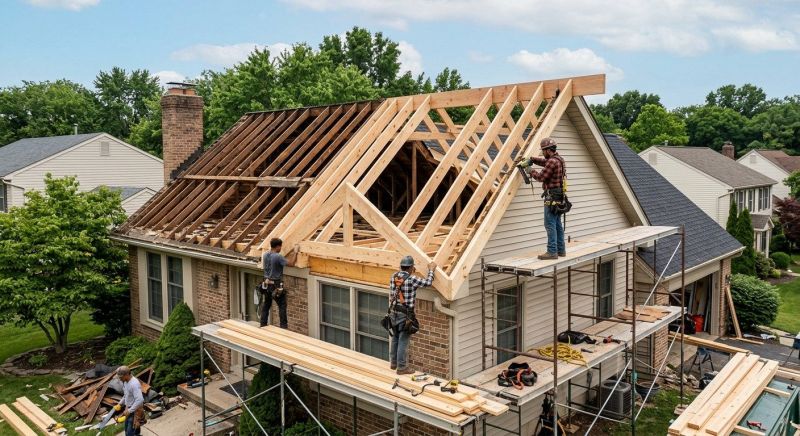 Structural Roof Framing in Conroe, TX