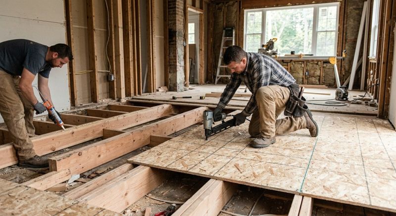 Subflooring Renovation in Kansas City, KS