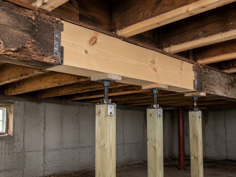 Wood Beam Replacement in Kansas City, KS