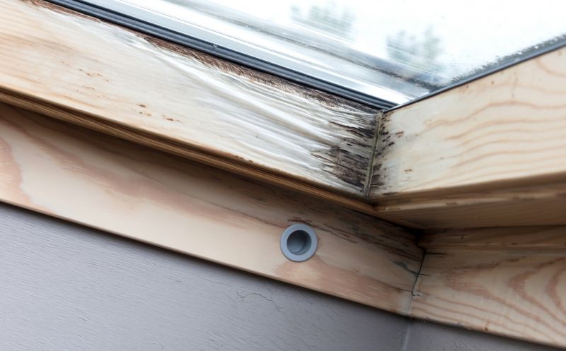 Wood Column Damage Inspection